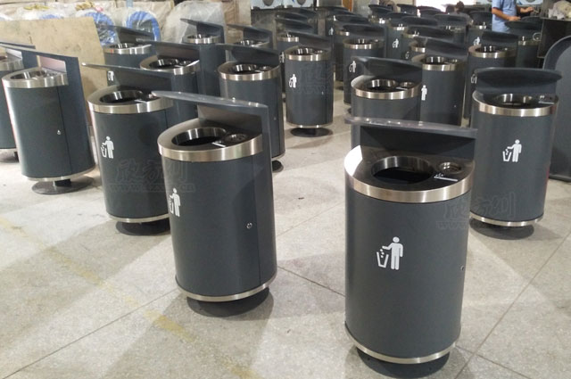 市政道路其他垃圾收集容器-其他垃圾桶欣方圳廠家生產圖